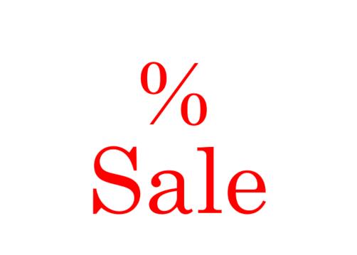 Sale %