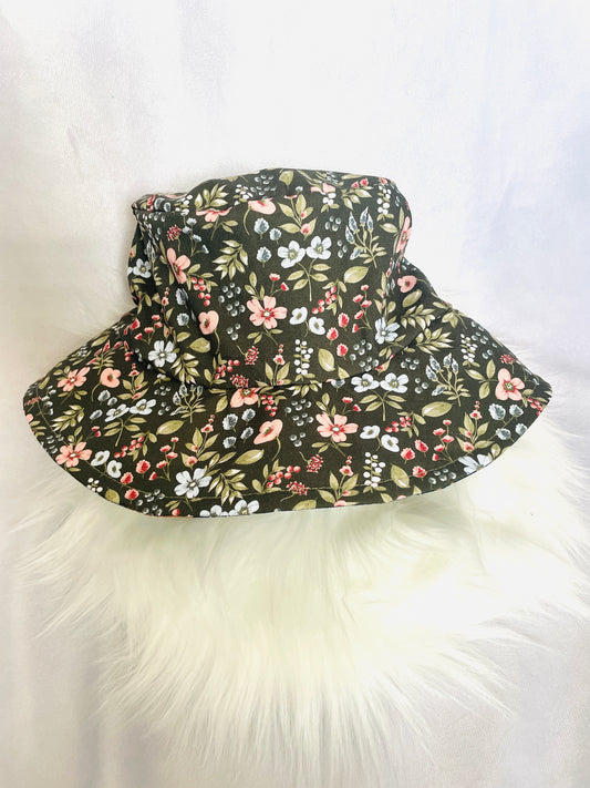 Sommerhut Reh und Blumen