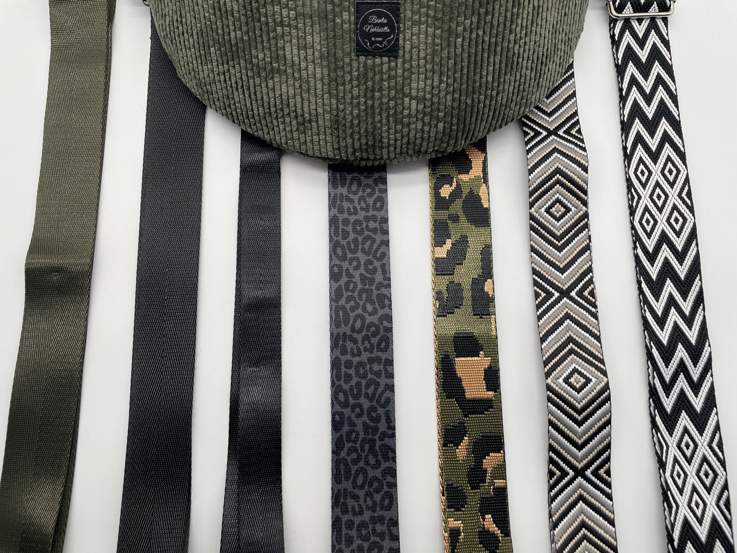 Crossbody Bag Cord Oliv