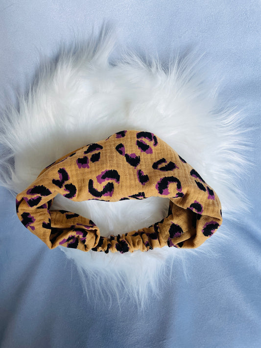 Bandana Haarband Leo Sand Lila