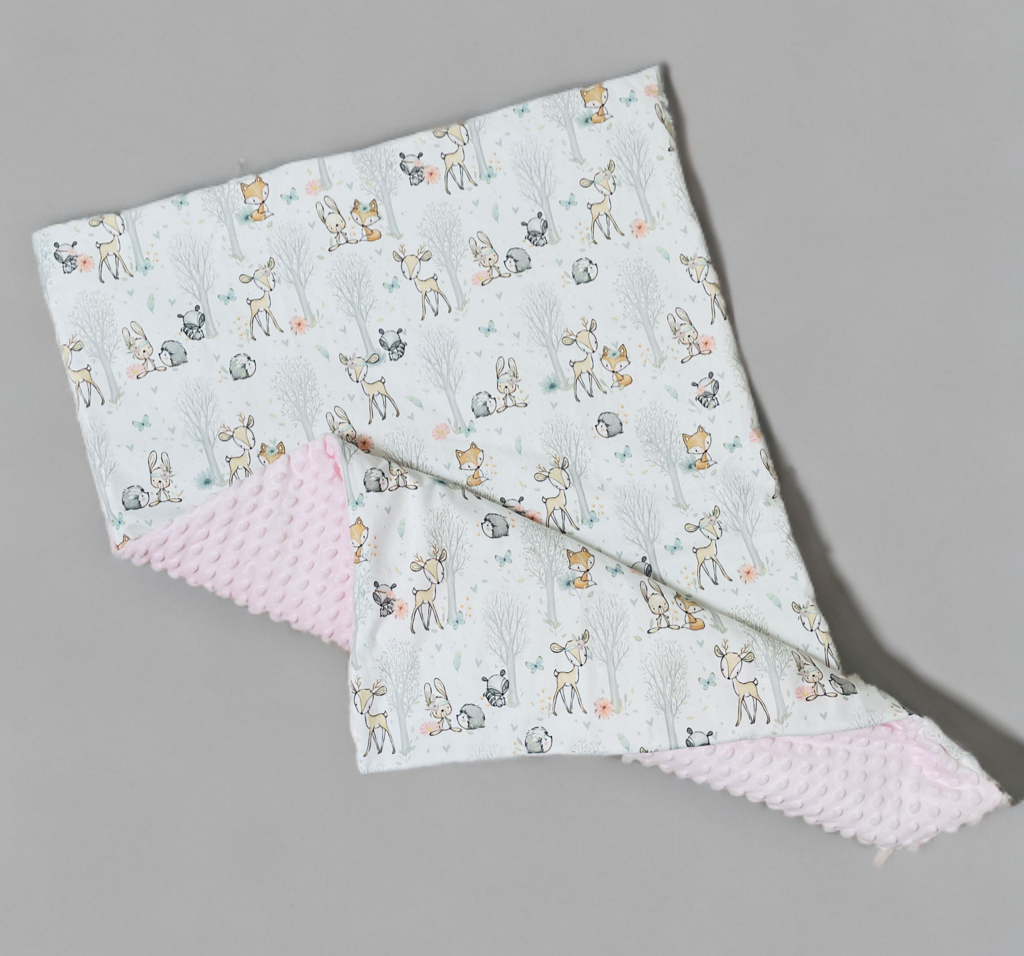 Kuscheldecke Waldfreunde Frühling