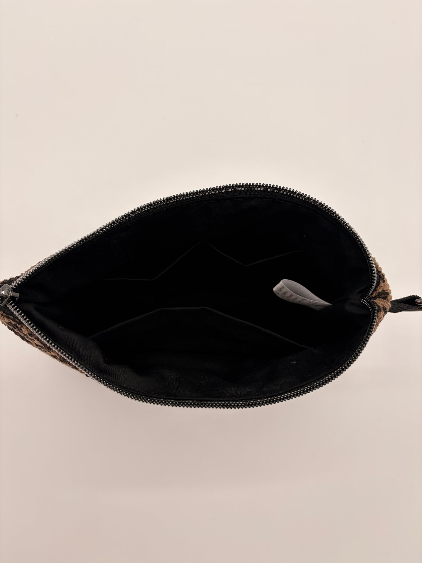 Kosmetiktasche Cord Leo Braun