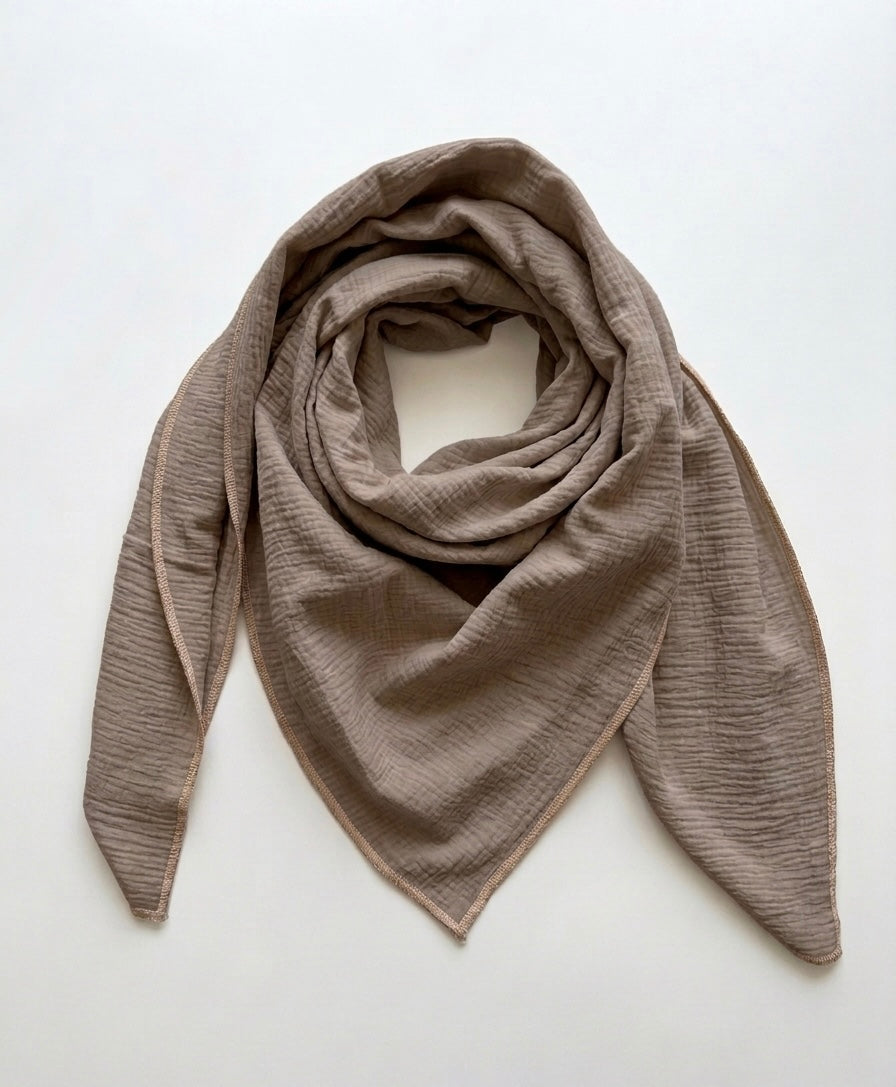 Dreieckstuch Beige