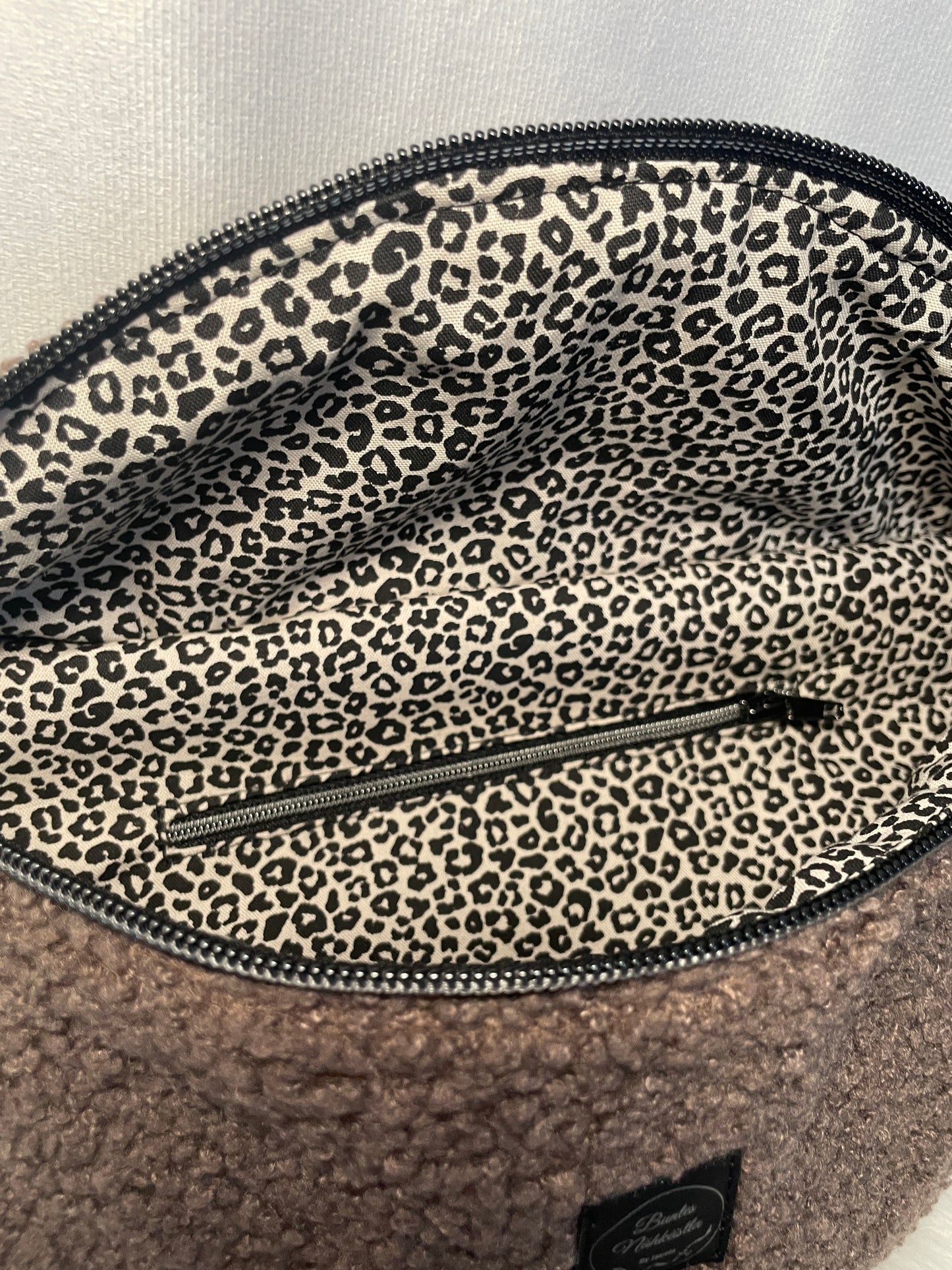 Crossbody Bag Boucle Taupe