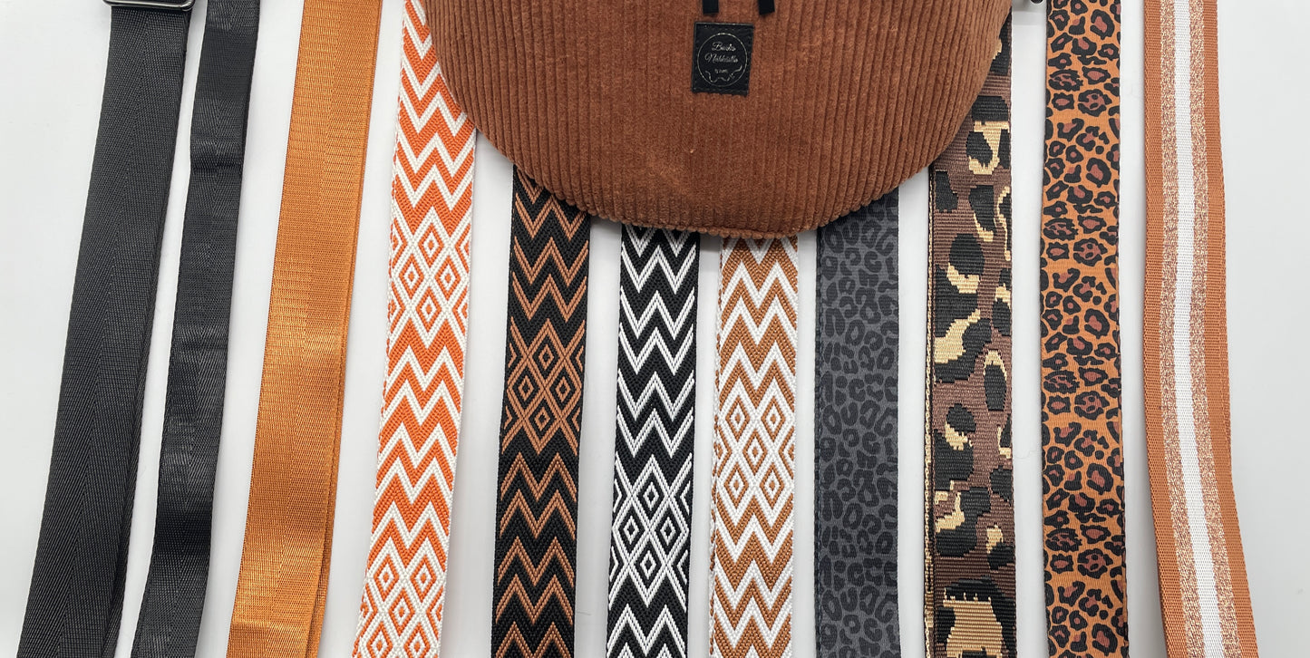 Crossbody Bag Cord Kupfer