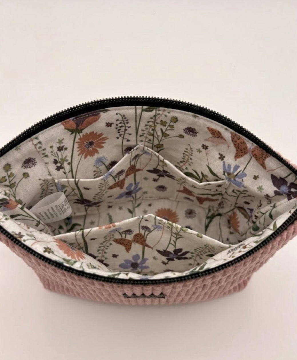 Kosmetiktasche Cord Rosa