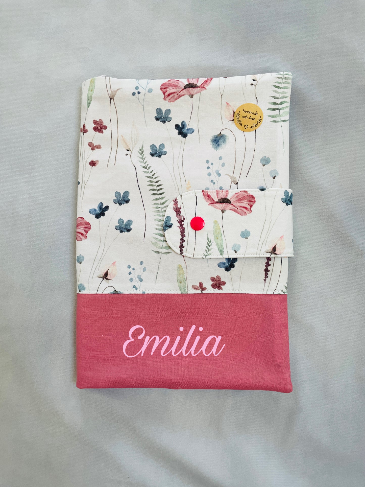 Wickeltasche Mohnblume