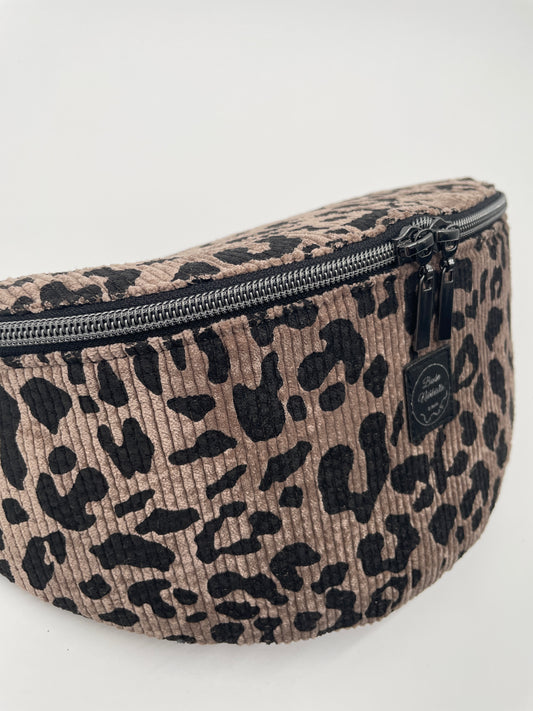 Crossbody Bag Cord Leo braun