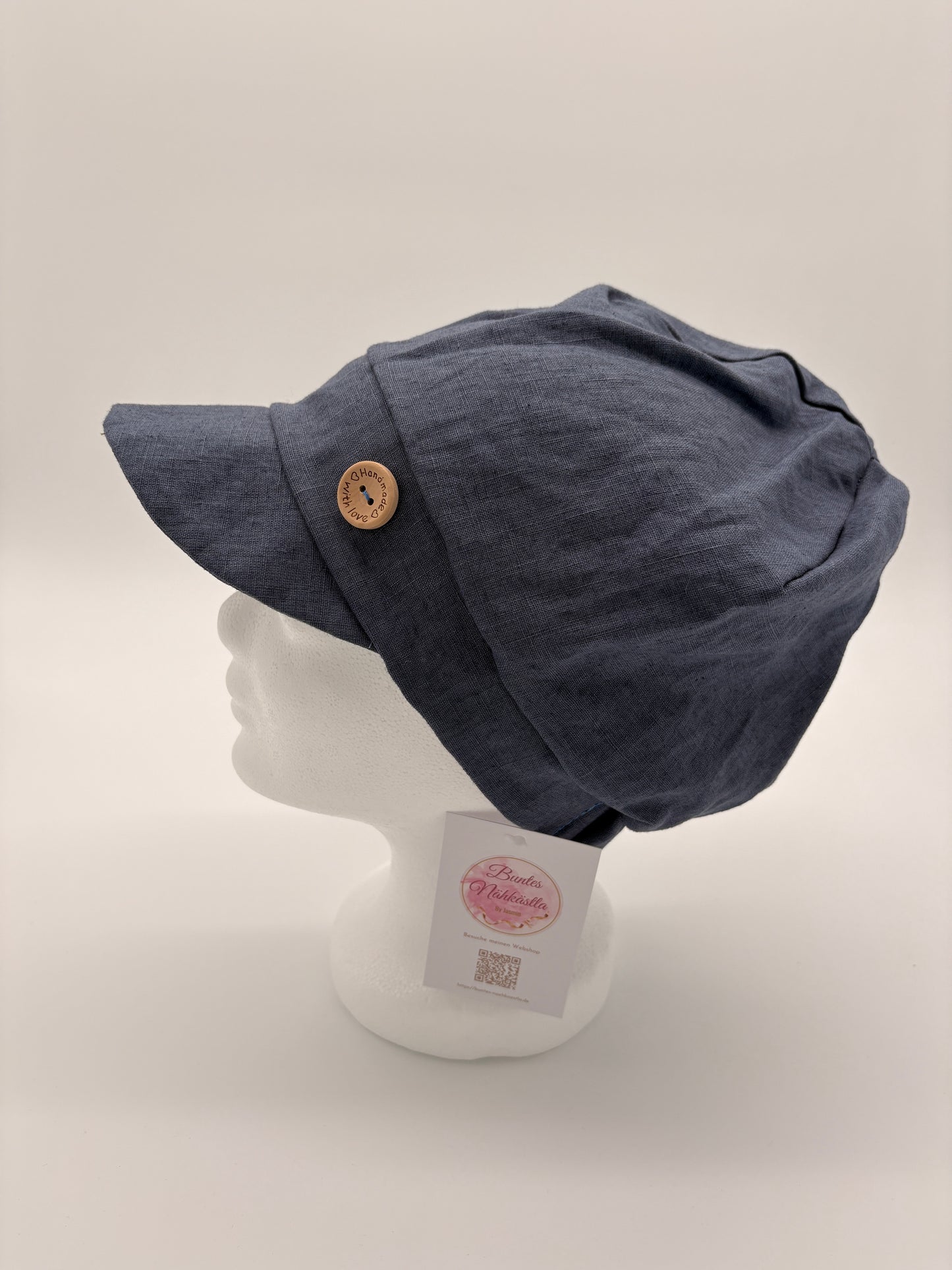 Sommercap Blaugrau