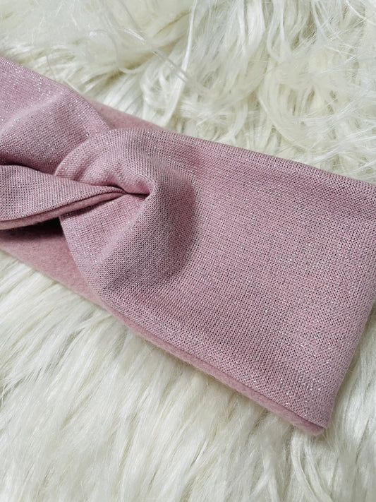 Stirnband Glitzer Rosa