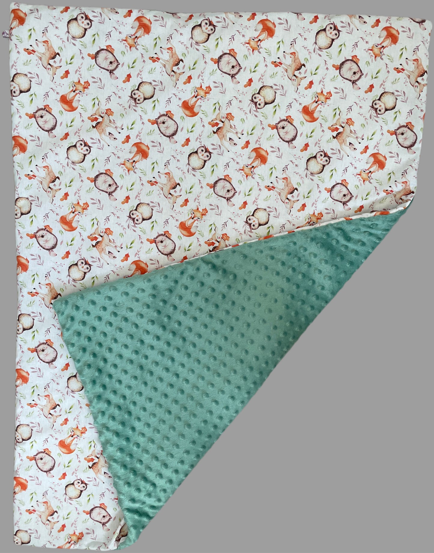 SALE! Kuscheldecke Fuchs und Igel