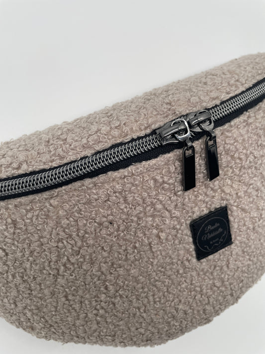 Crossbody Bag Boucle Sand