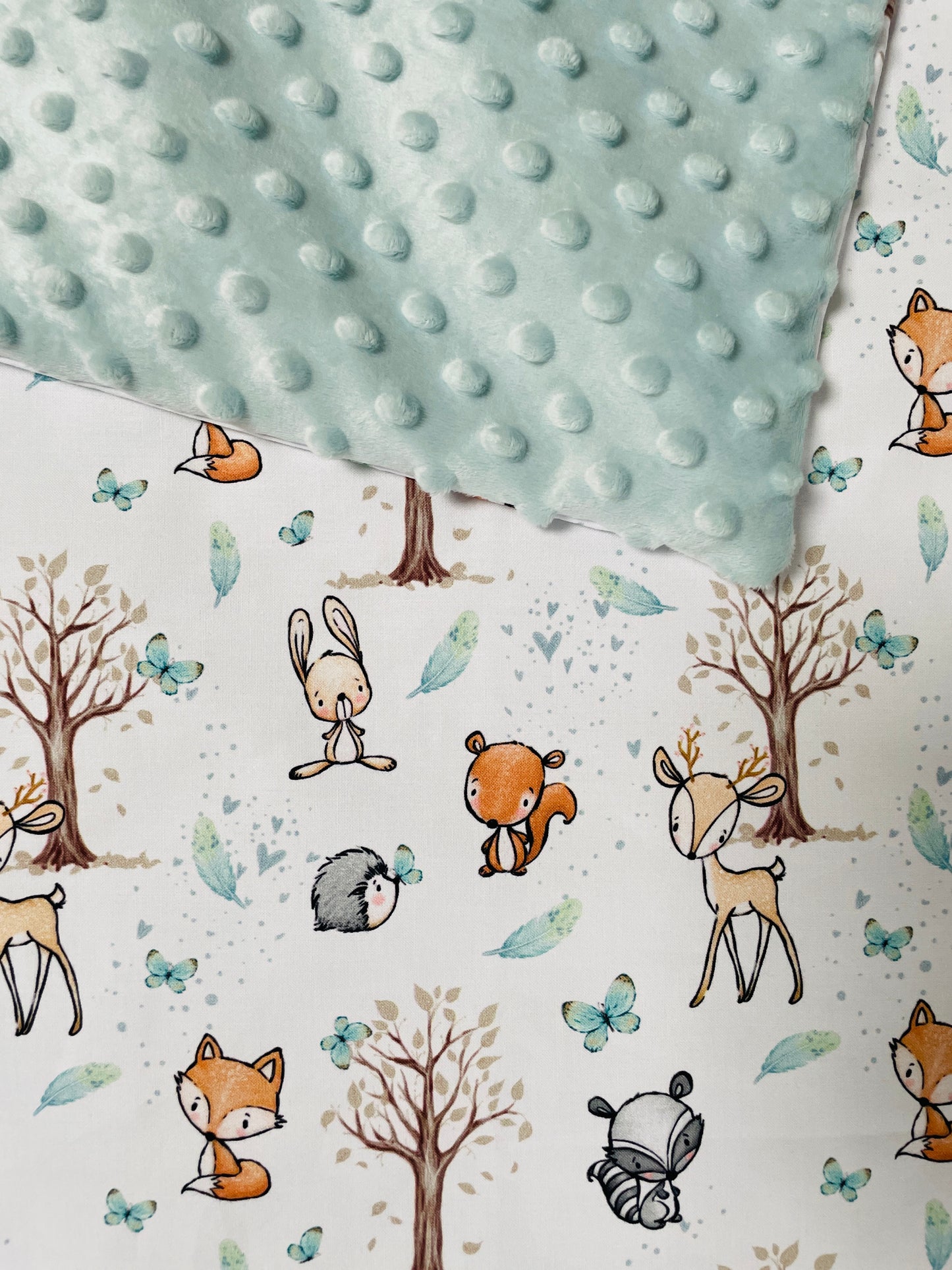 Kuscheldecke Waldfreunde in verschiedenen Farben