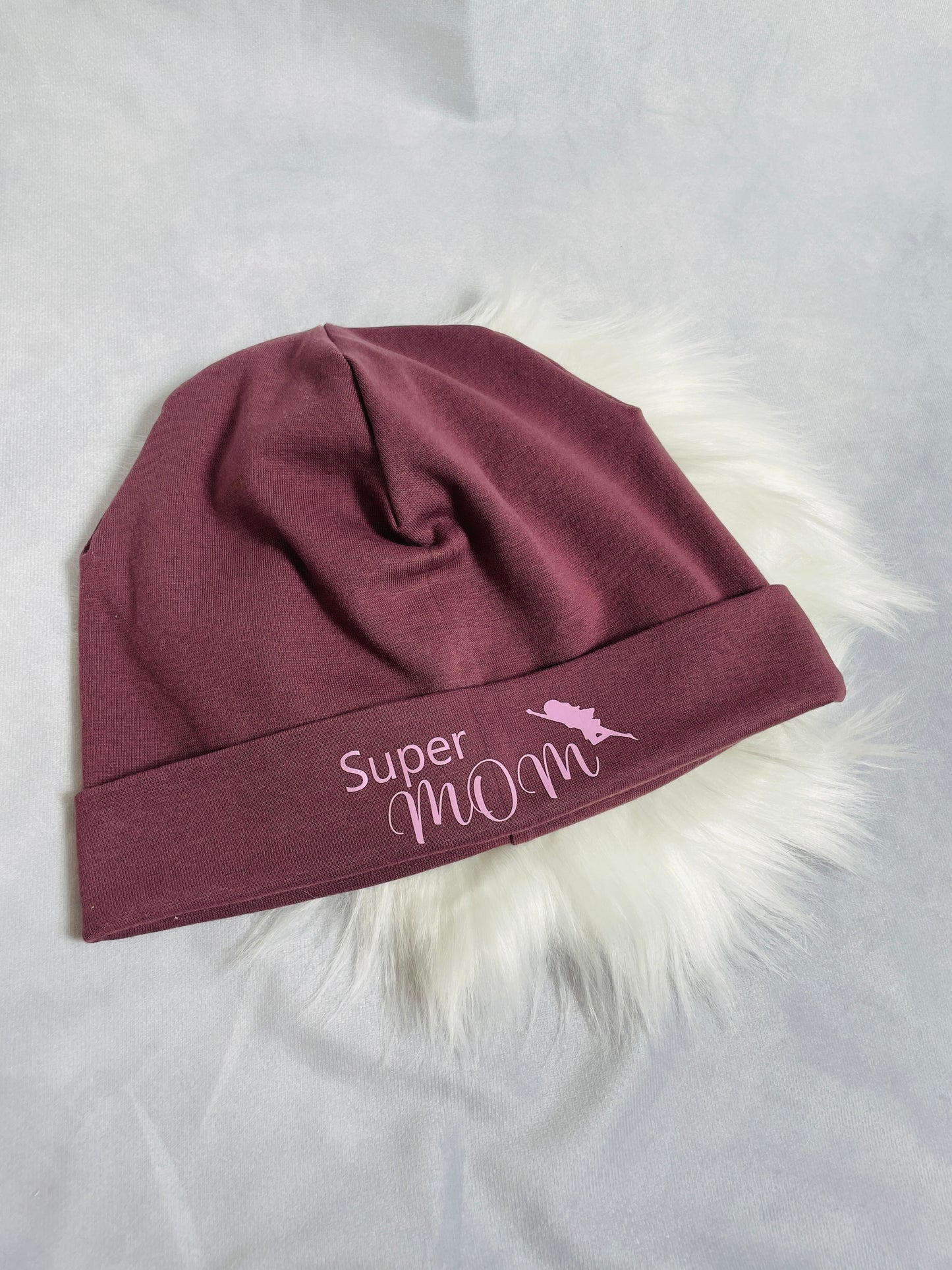 Hipster Beanie Super Mom