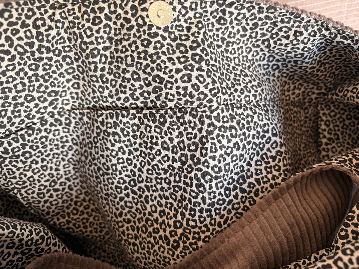 Shopper Cord Taupe