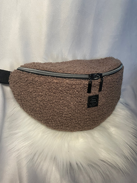 Crossbody Bag Boucle Taupe