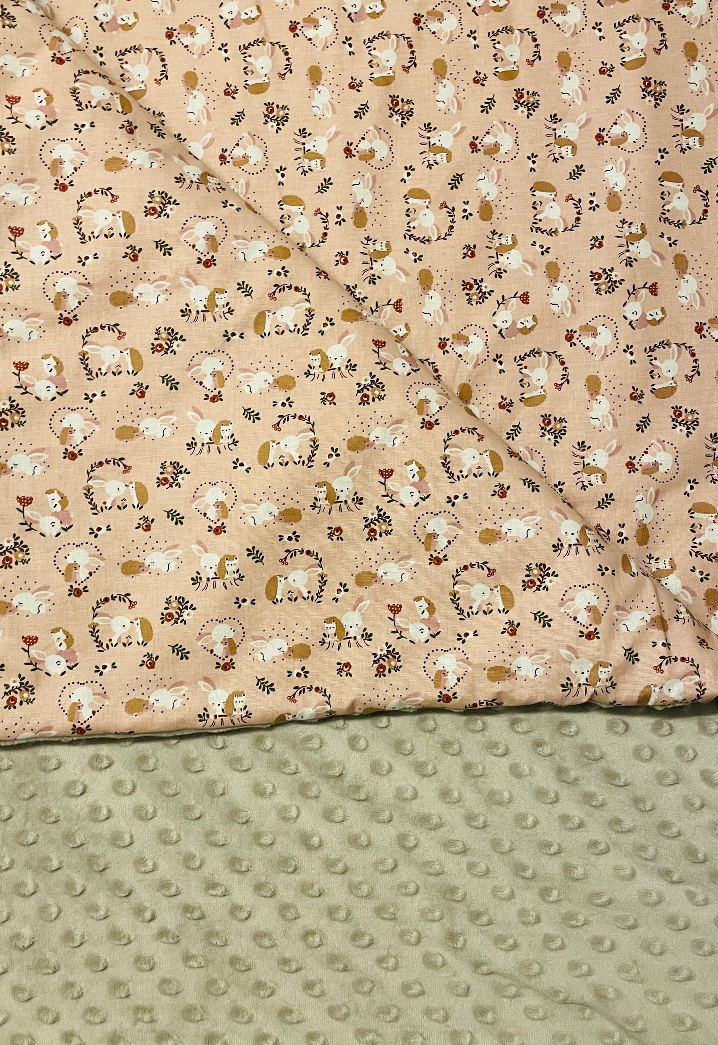 SALE! Kuscheldecke Hase und Igel