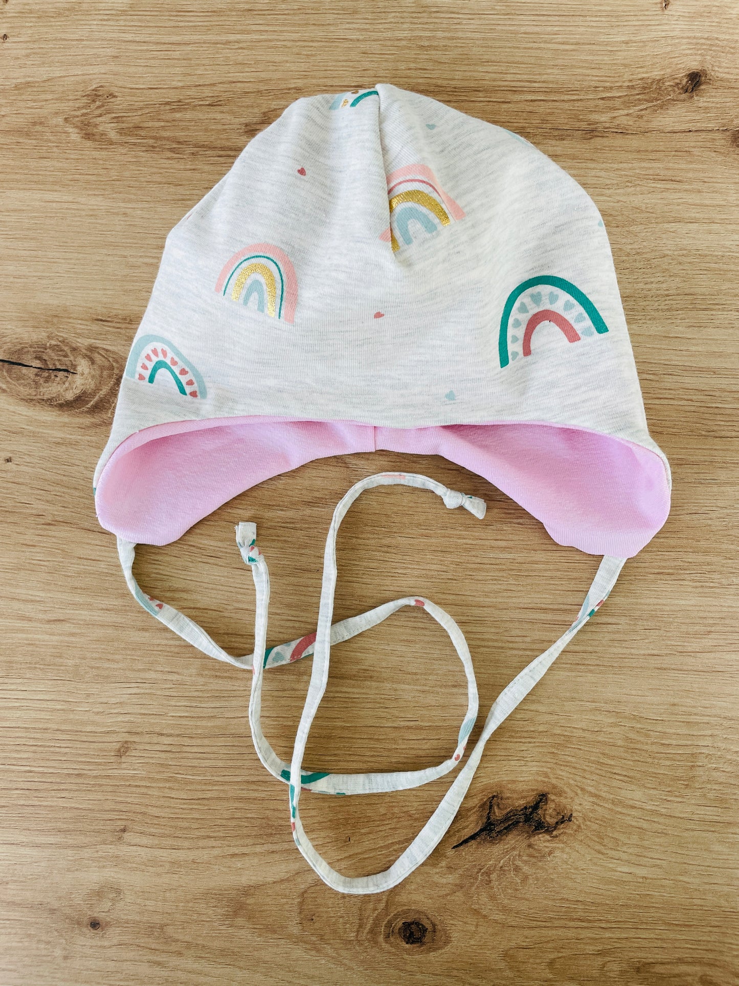 Mütze mit Ohrenschutz "Rainbow"