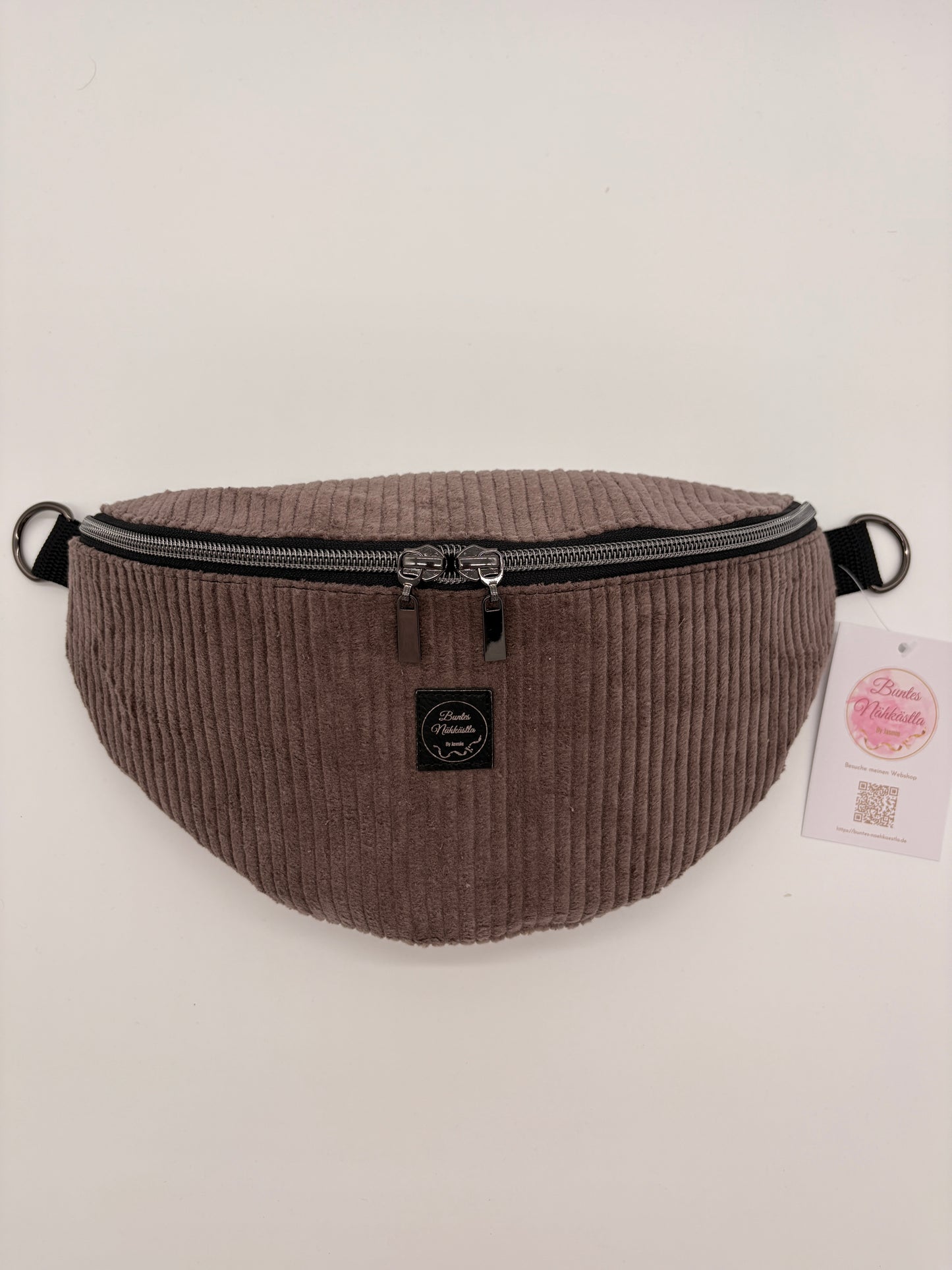 Crossbody Bag Cord Taupe