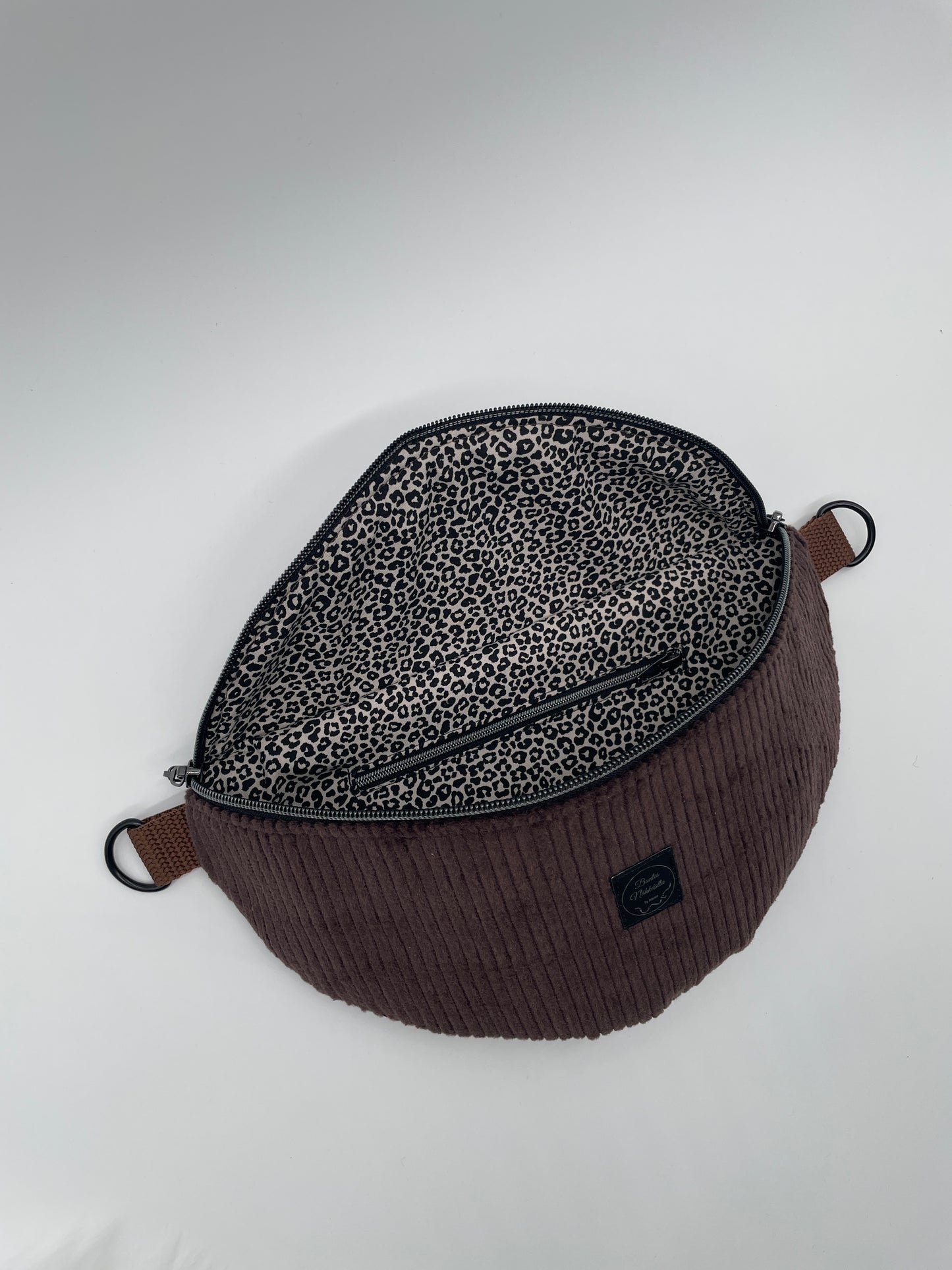 Crossbody Bag Cord Braun