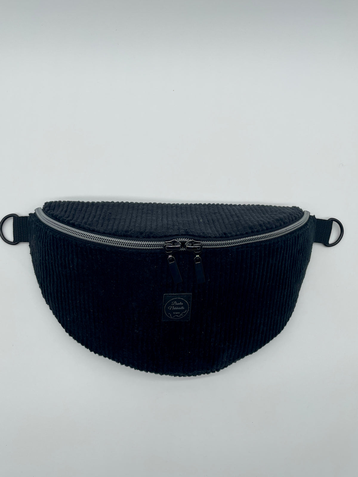 Crossbody Bag Cord Schwarz