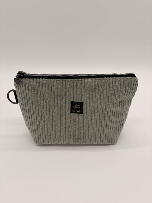Kosmetiktasche Cord Salbei