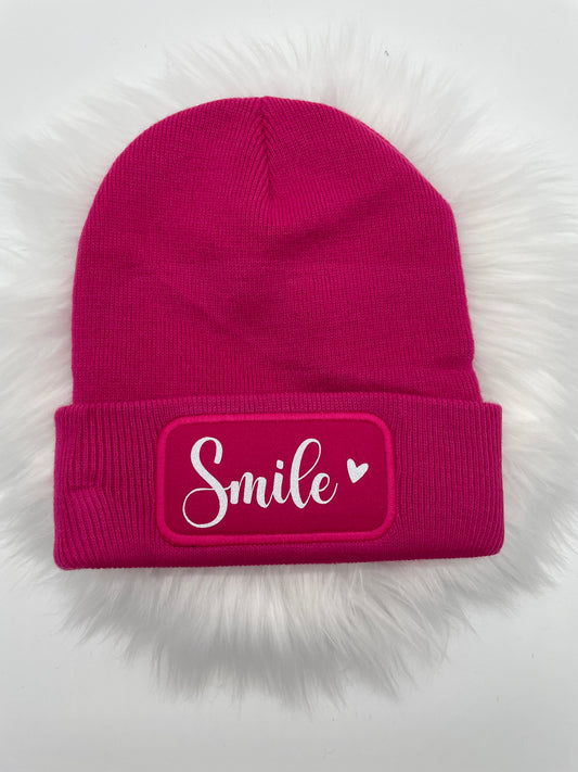 Hipster Beanie Smile