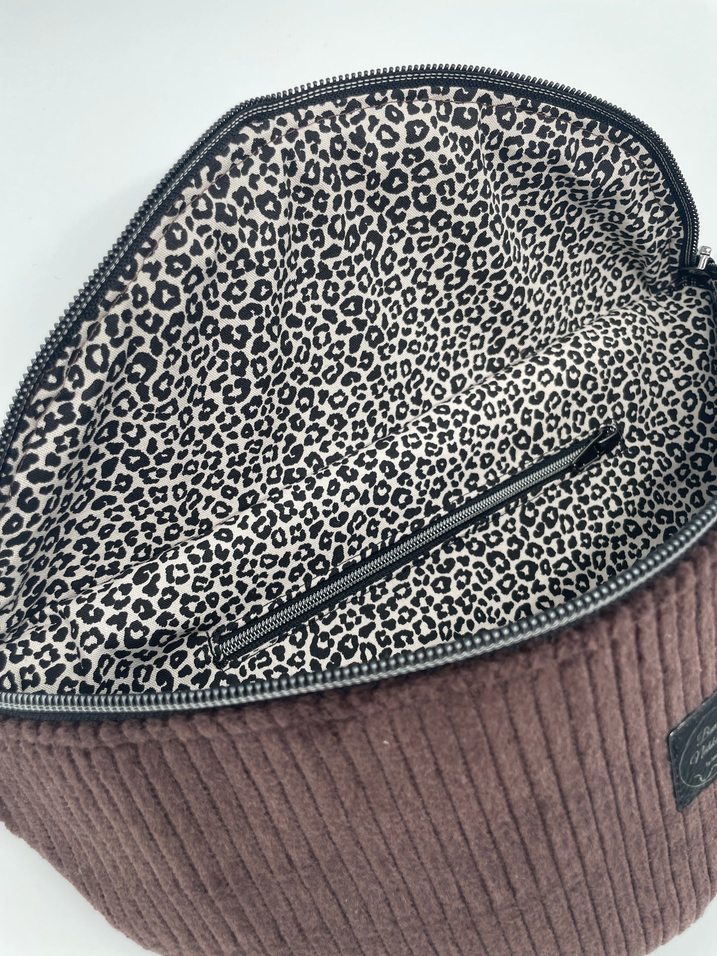 Crossbody Bag Cord Braun