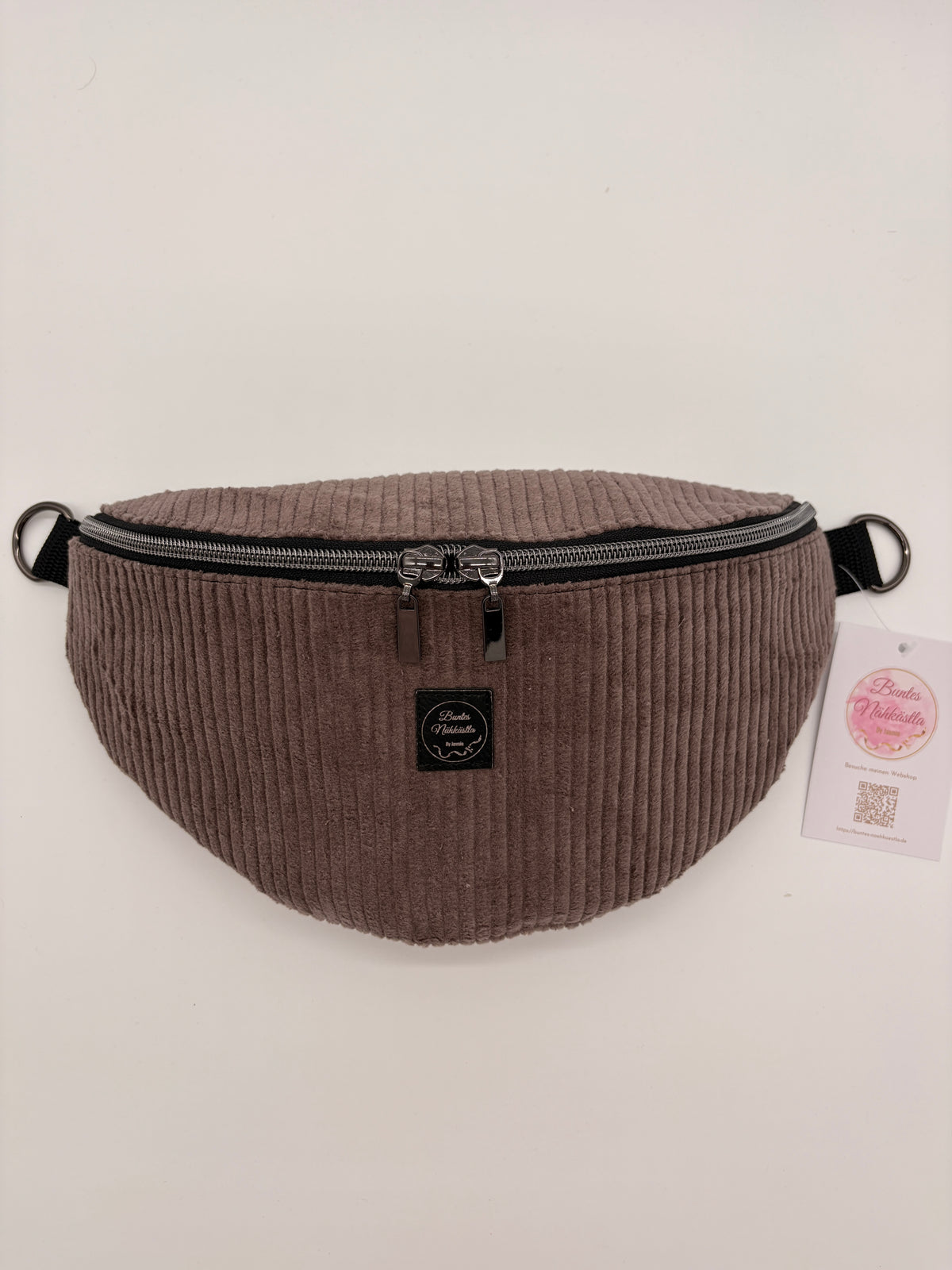 Crossbody Bag Cord Taupe