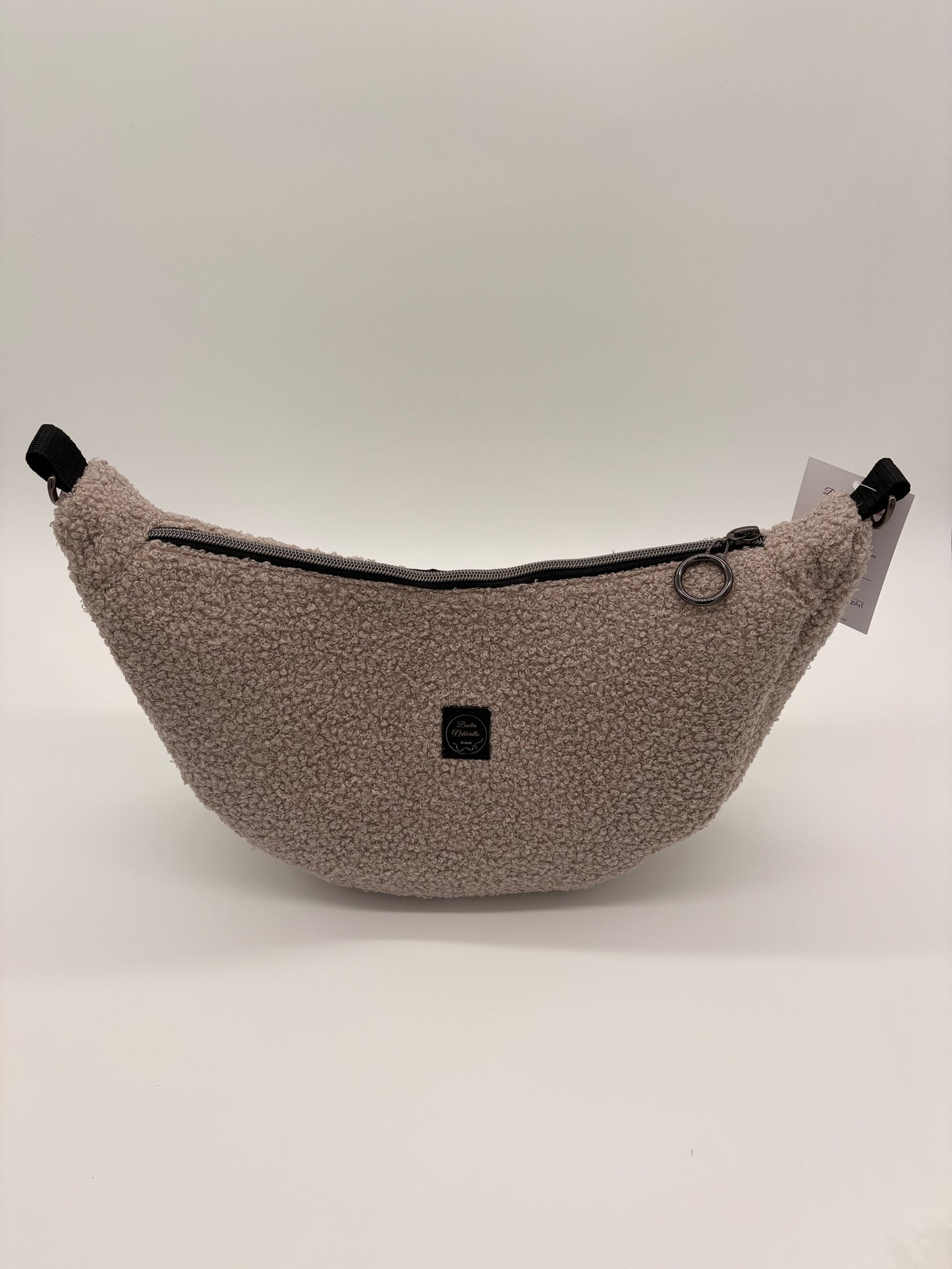 Halfmoon Bag Boucle‘ Sand