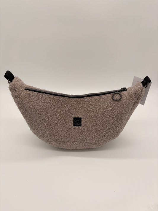 Halfmoon Bag Boucle‘ Sand