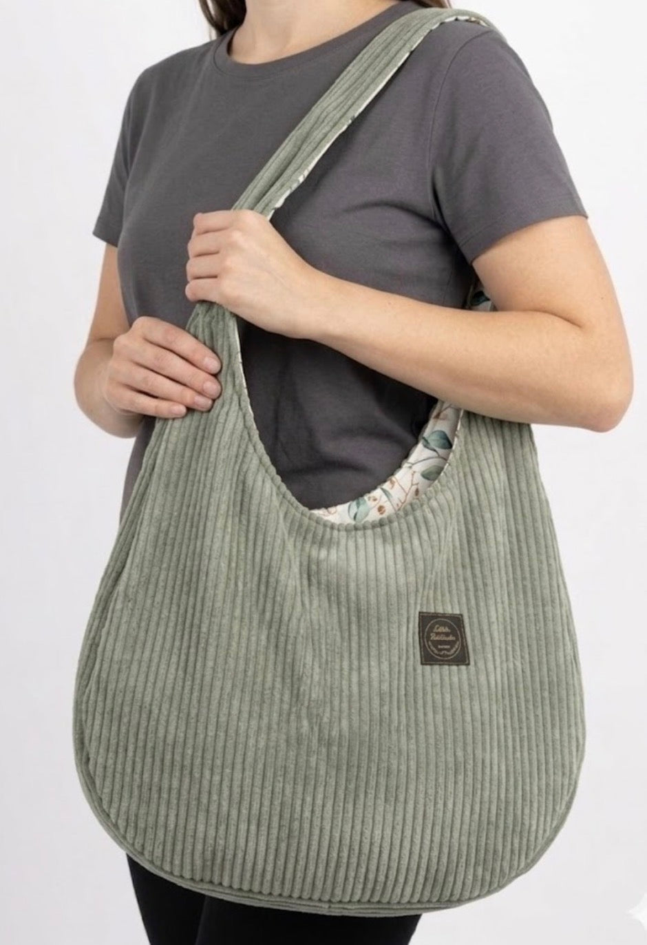 Shopper Cord Salbei