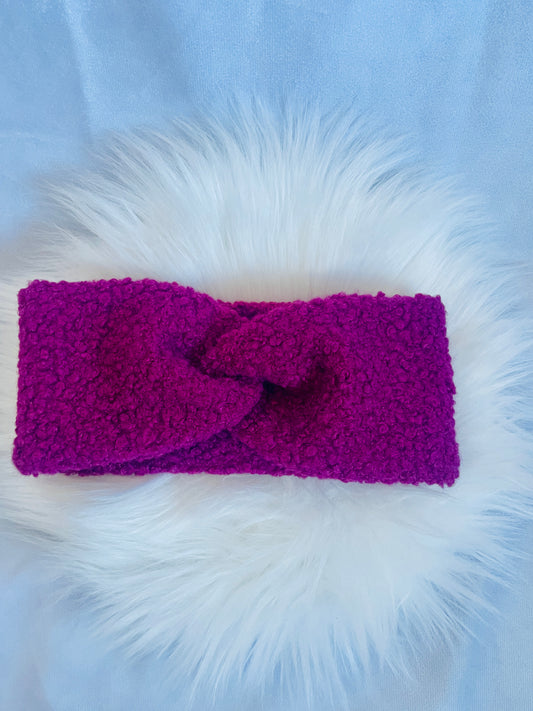 Stirnband Boucle Beere