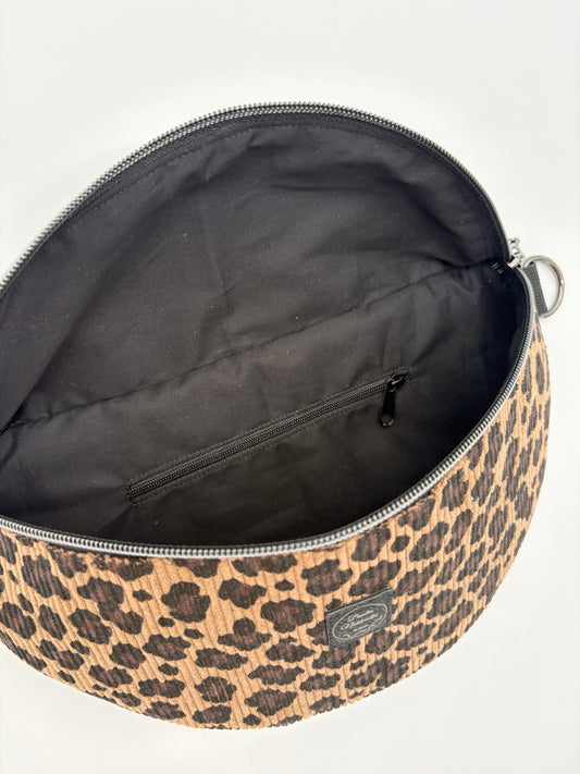 Crossbody Bag Cord Leo braun