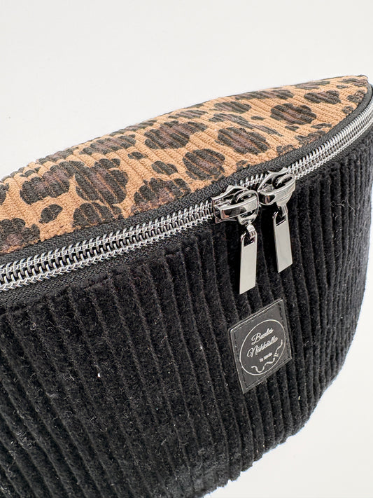 Crossbody Bag Cord Leo braun