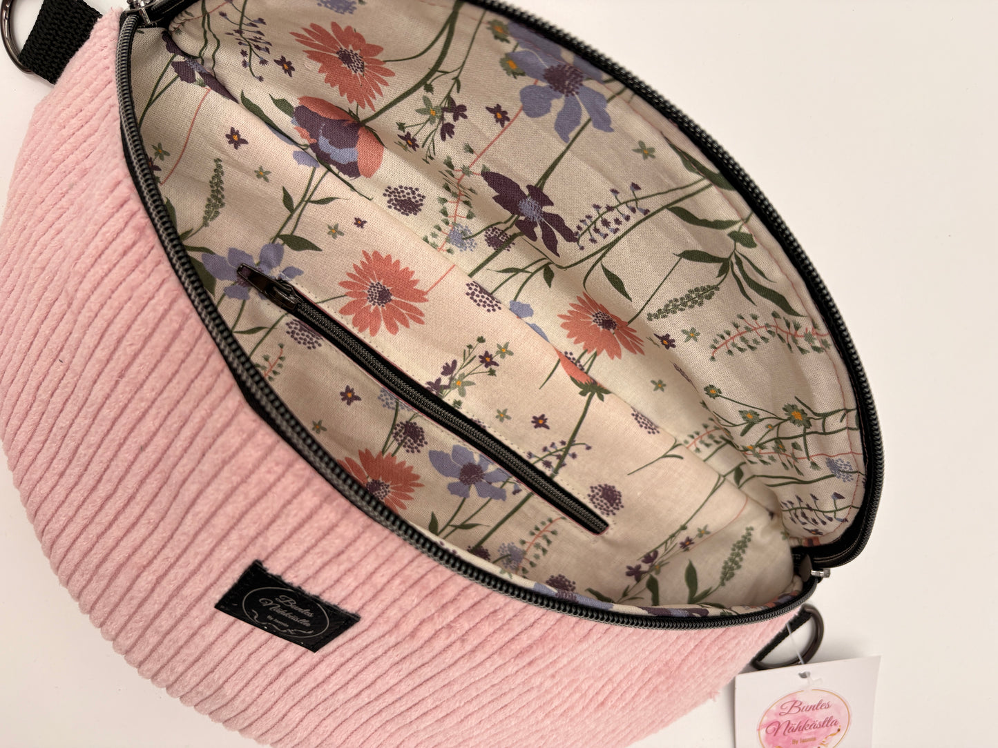 Crossbody Bag Cord Rosa