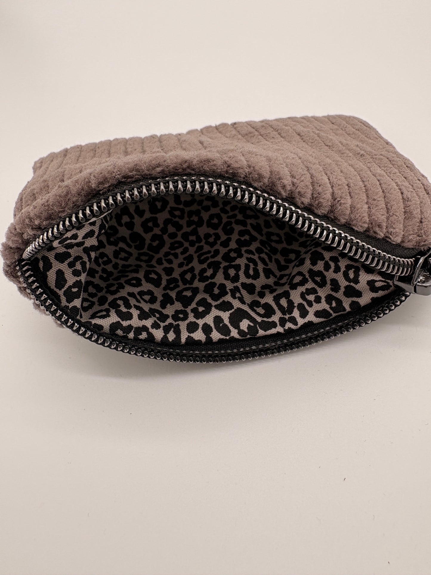 Mini Geldbeutel Taupe