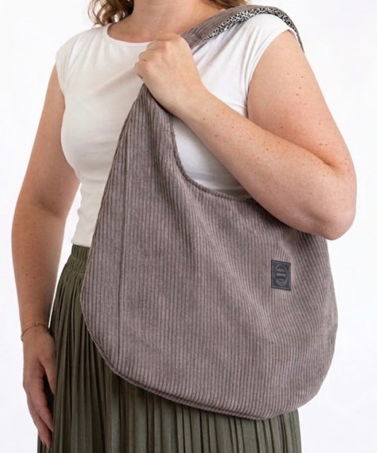 Shopper Cord Taupe