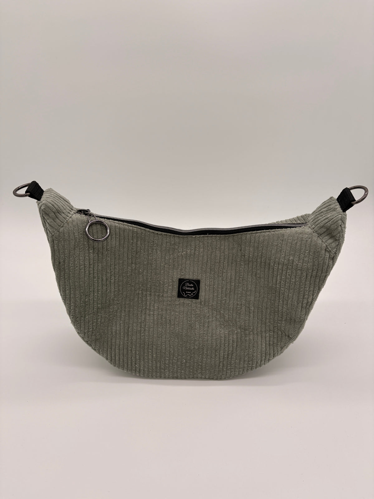Halfmoon Bag Cord Salbei