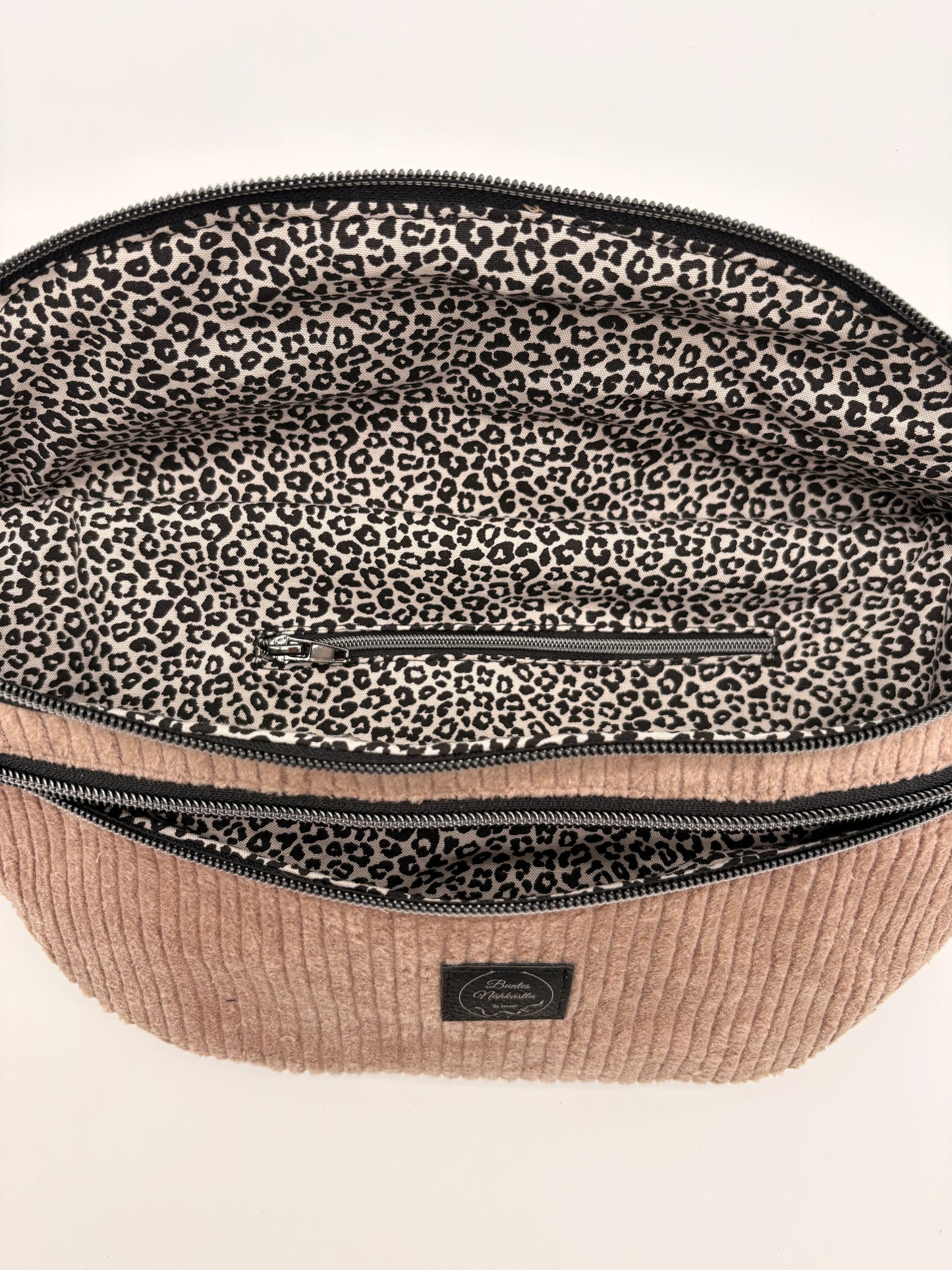 Crossbody Bag Cord Beige