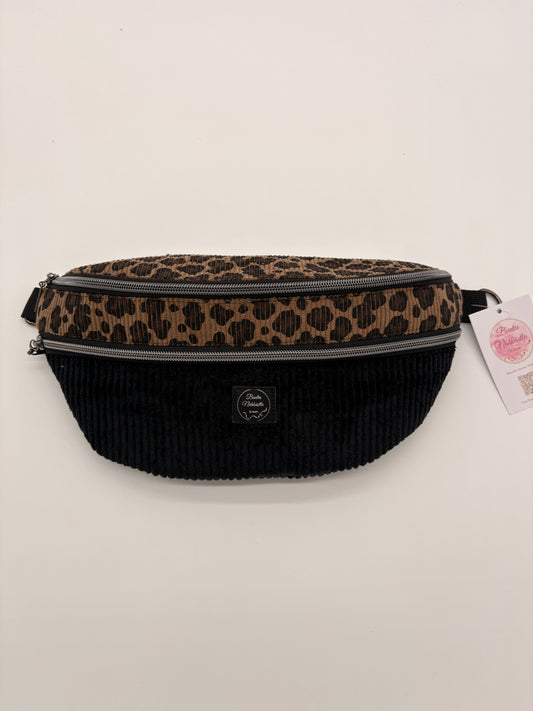 Crossbody Bag Cord Leo braun
