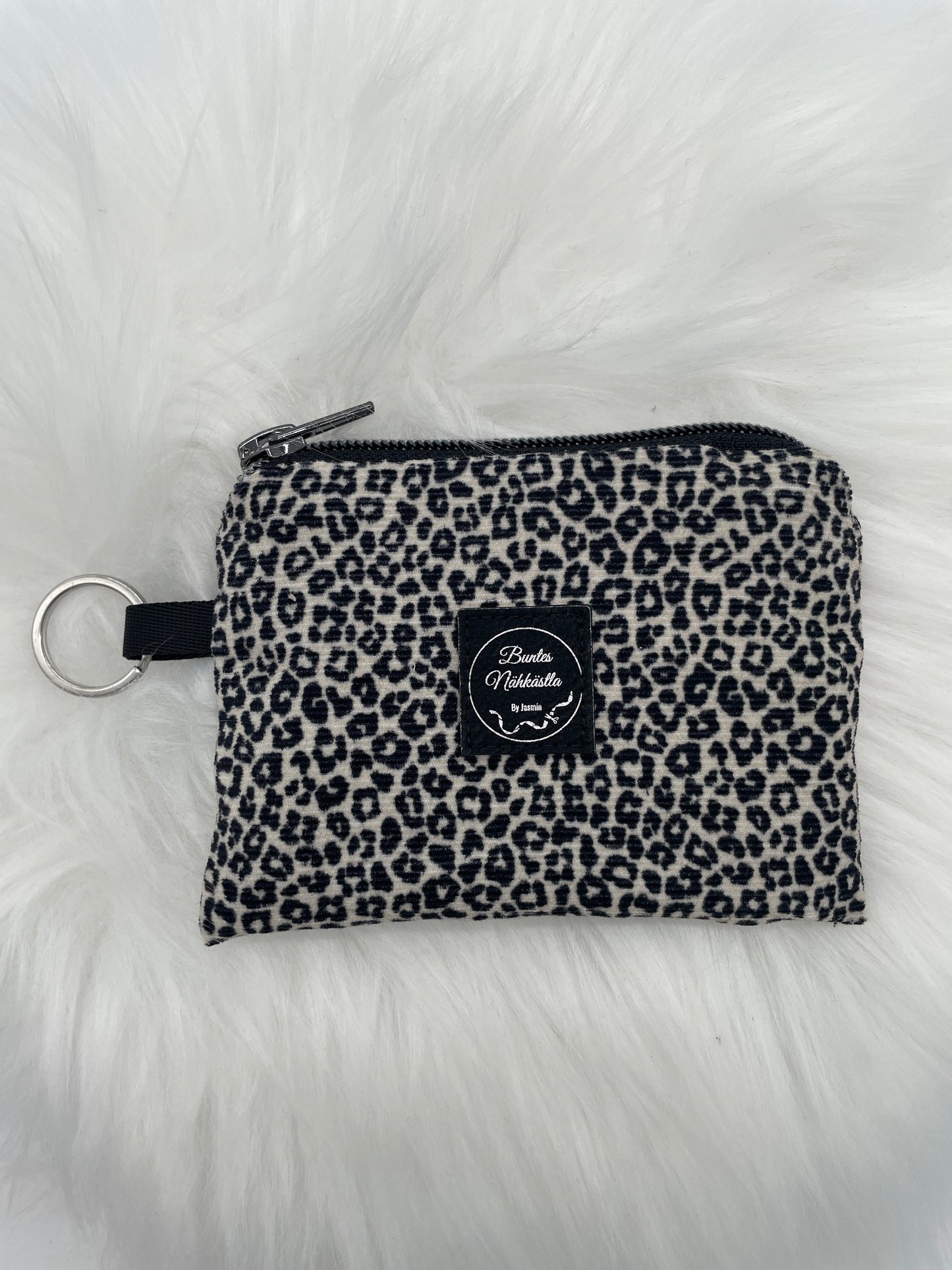 Mini Geldbeutel kleines Leomuster