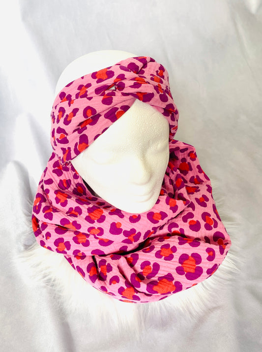 Loop pink Leo