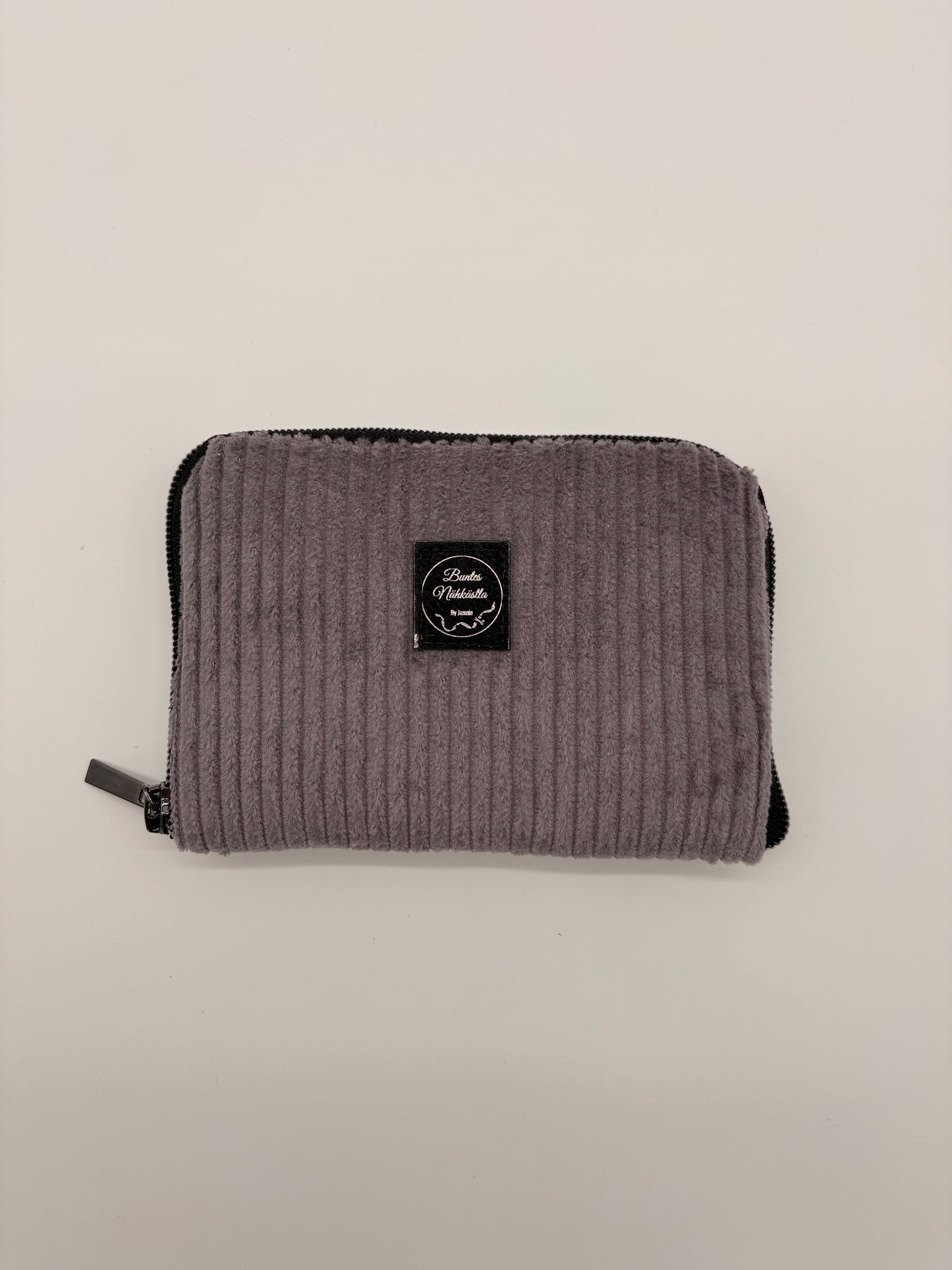 Geldbeutel Cord Grau