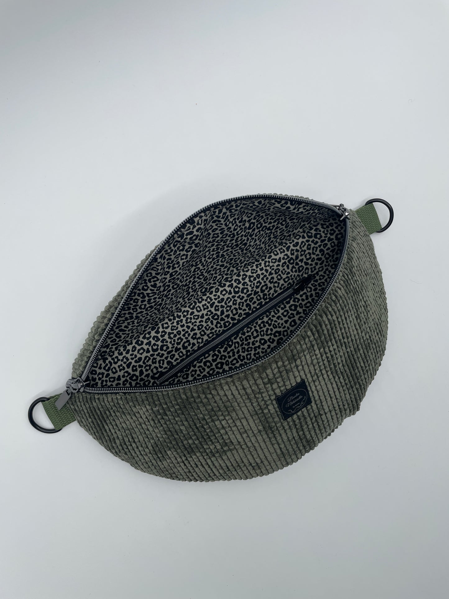 Crossbody Bag Cord Oliv