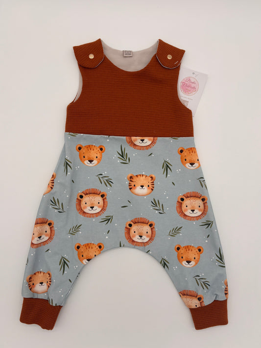 Strampler Löwe und Leopard