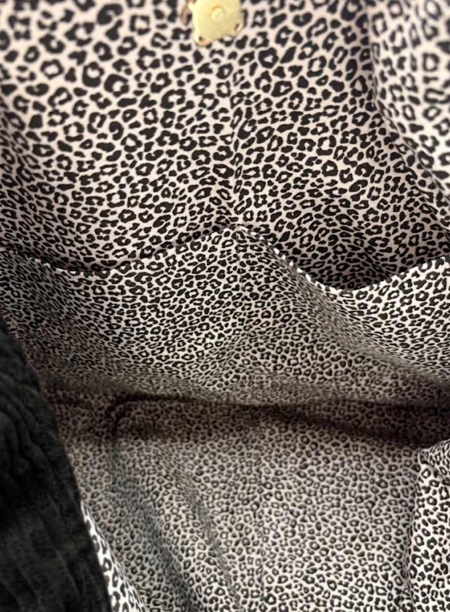 Shopper Cord Schwarz