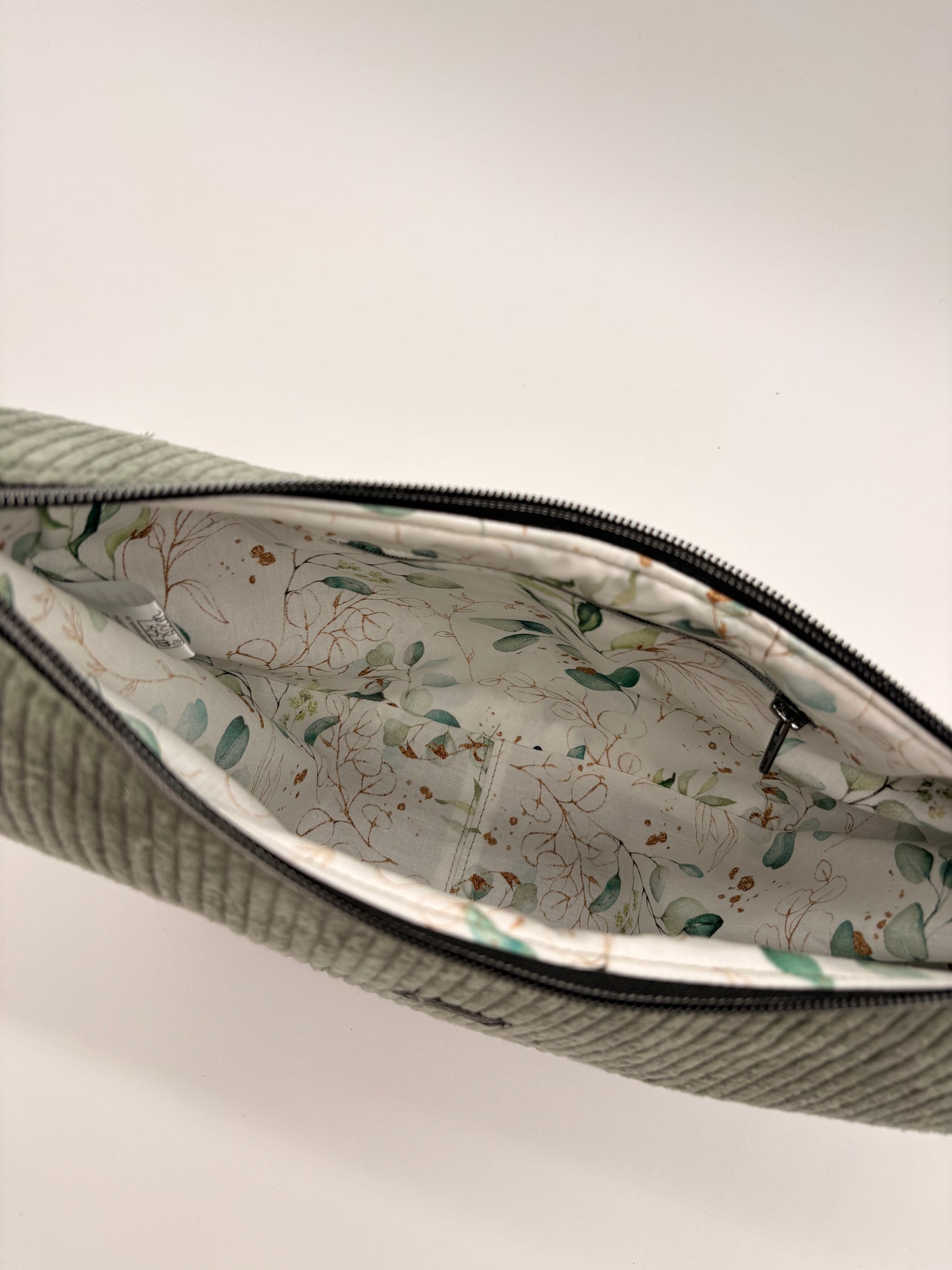 Halfmoon Bag Cord Salbei