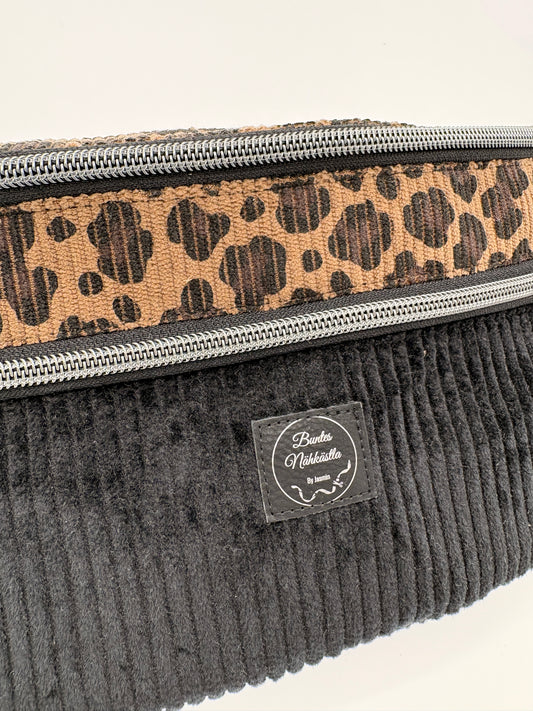 Crossbody Bag Cord Leo braun