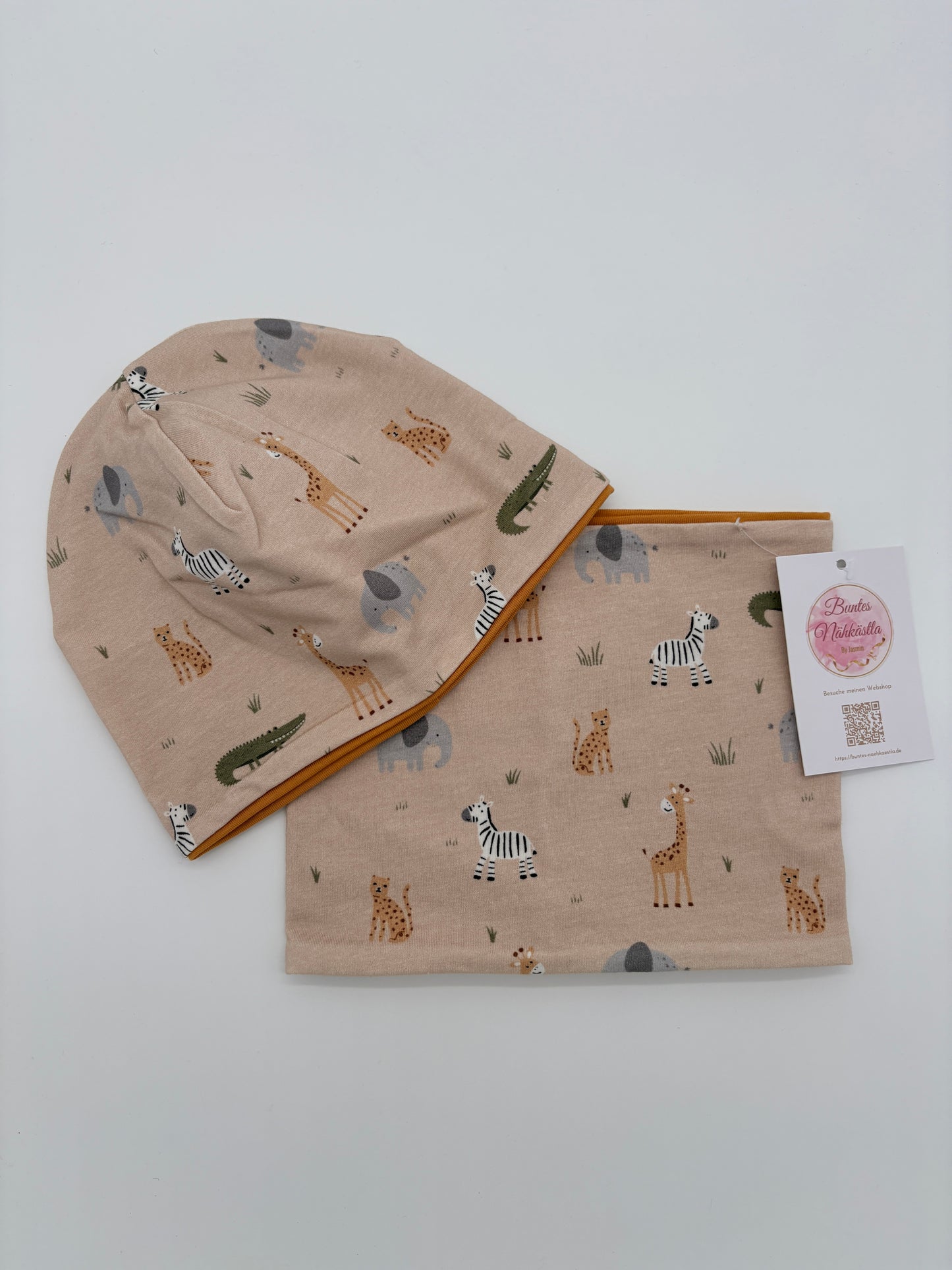 Mütze und Loop Safari